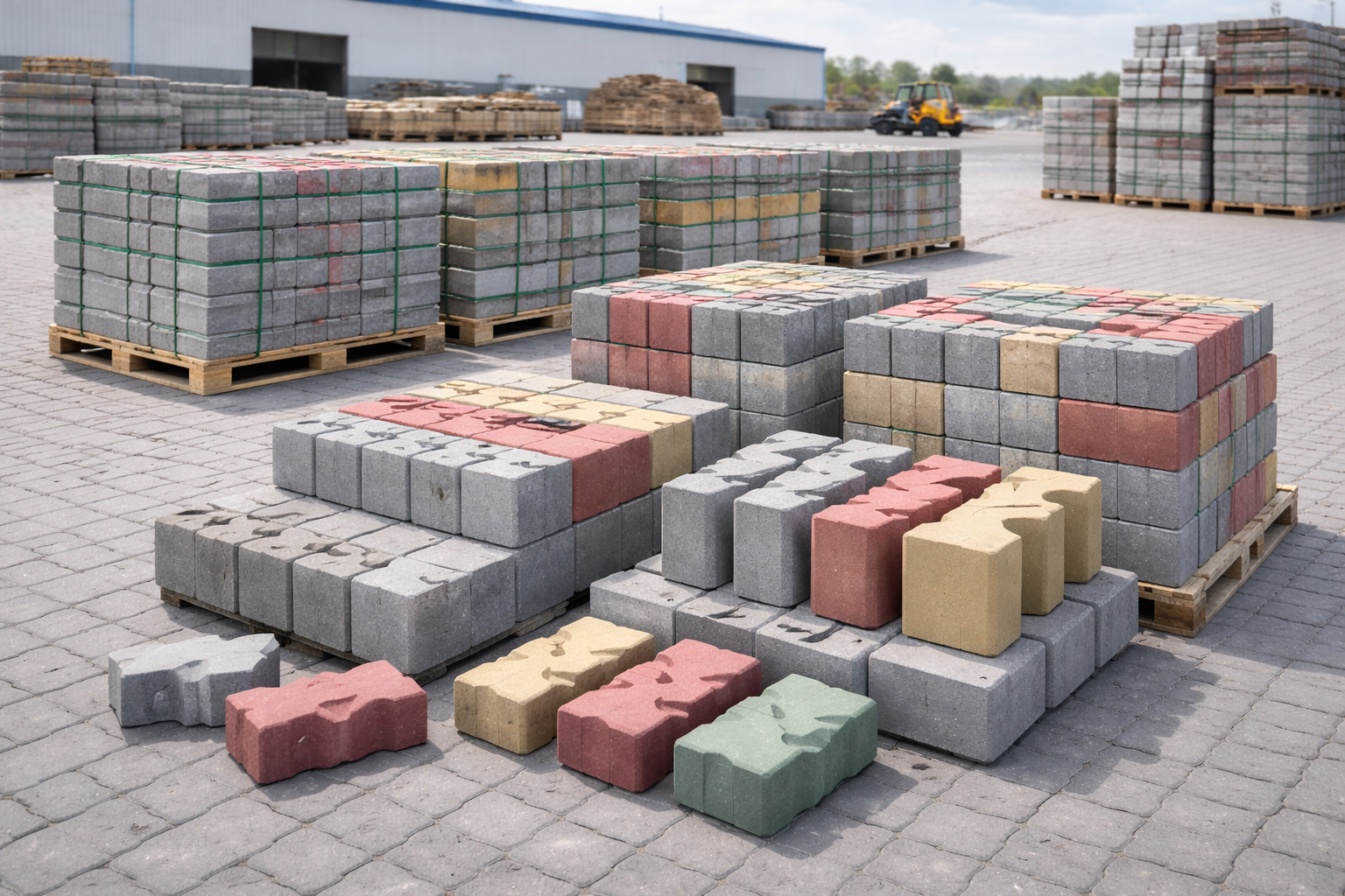 Gạch Bê Tông Tự Chèn